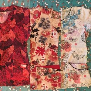 3 Scrub Tops